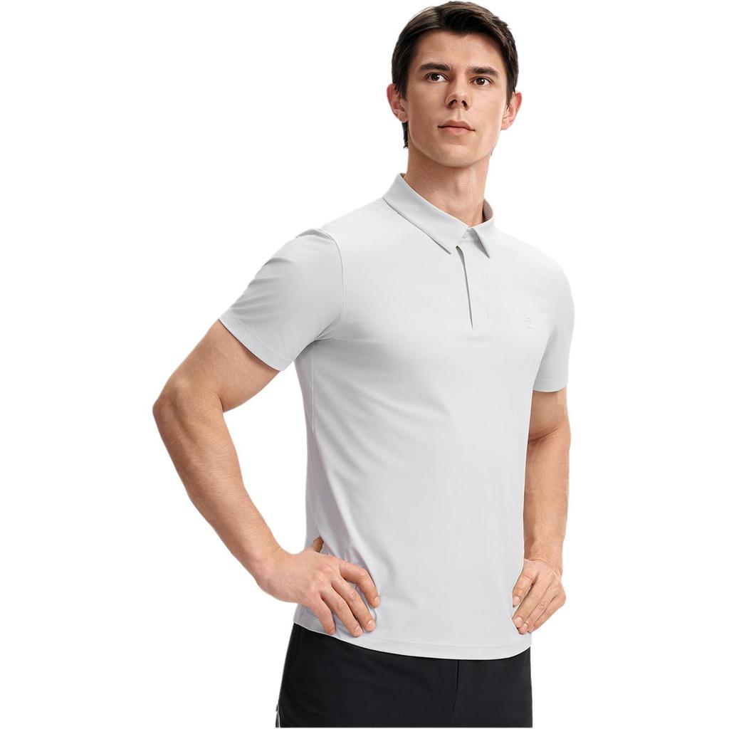 Fila Golf Series Simple Sports Training Comfortable Short Sleeve Polo Shirt Men Tops A11M625103F-WT