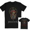 Vic Head Grid Megadeth Band TShirt Cotton Graphic Tee Unisex Unisex Summer Streetwear