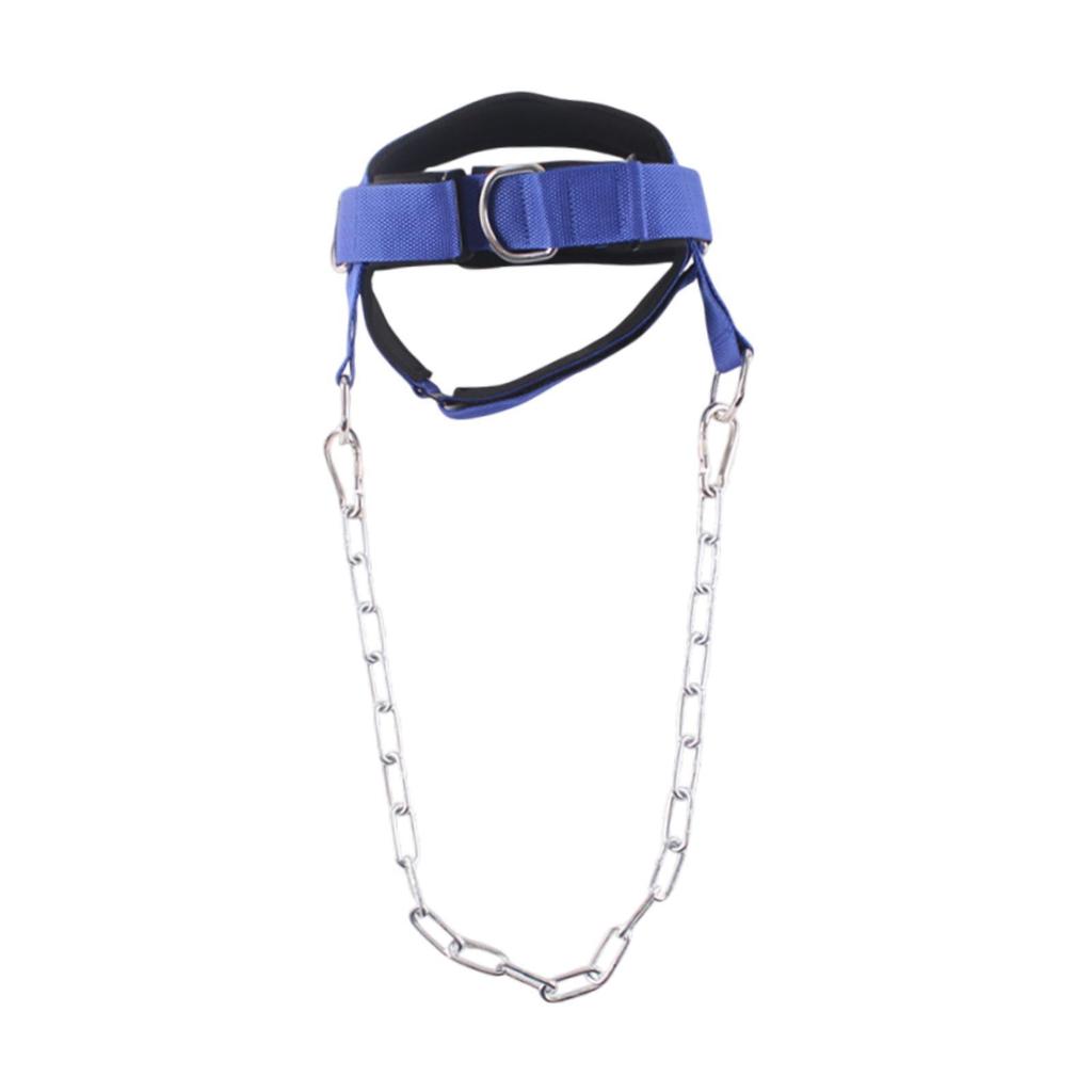 Head Harness for Weight Lifting for Strengthening Support Wide Padded Strap