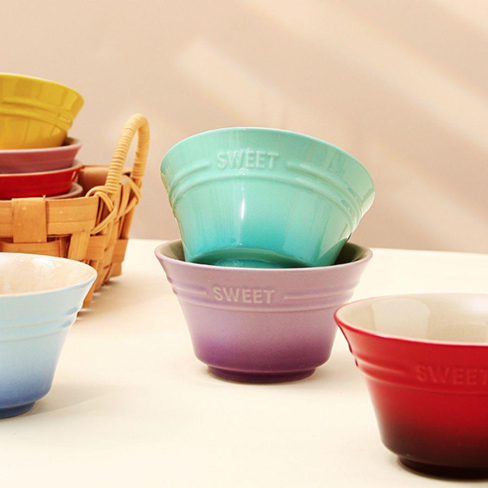 300 ML Steamed Egg Bowl Nordic Style Dining Bowl Tableware Dessert Bowl  Dinning Table