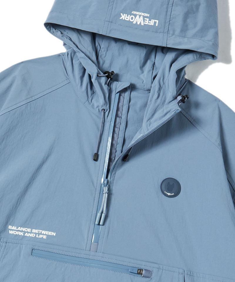 LIFEWORK Unisex Vortex Hooded Anorak