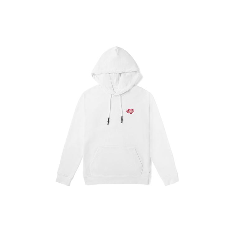 Vans Sweatshirts Unisex White Hooded Moderate Regular VN0A4UTYWHT