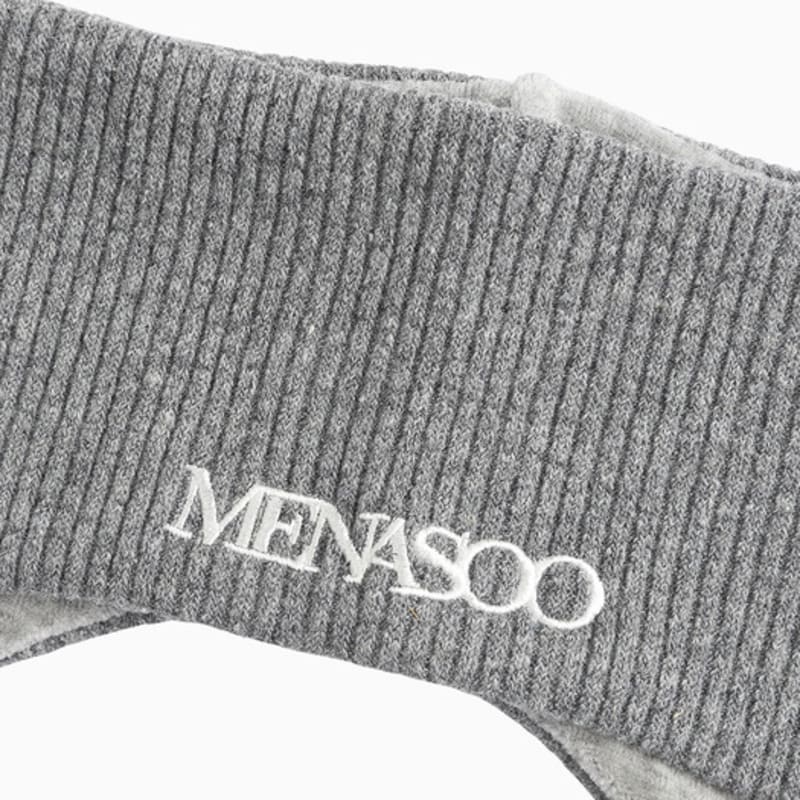 MENASOO Menasoo Reversible Wool Headband_Gray Melange