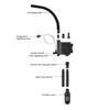 1 Set Filtering Pump Energy-efficient Multi-purpose Corrosion Resistant 3 in 1 Fish Tank Filter Pump Aquarium Accessories