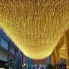 Oeny LED Icicle Waterfall String Lights