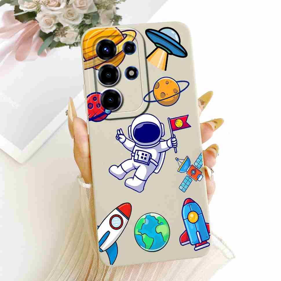 For Itel S26 Ultra Case Floral Silicone Soft Casing New Shockproof Back Cover For Itel S26 Ultra / Super 26 Ultra / S688LN Cover