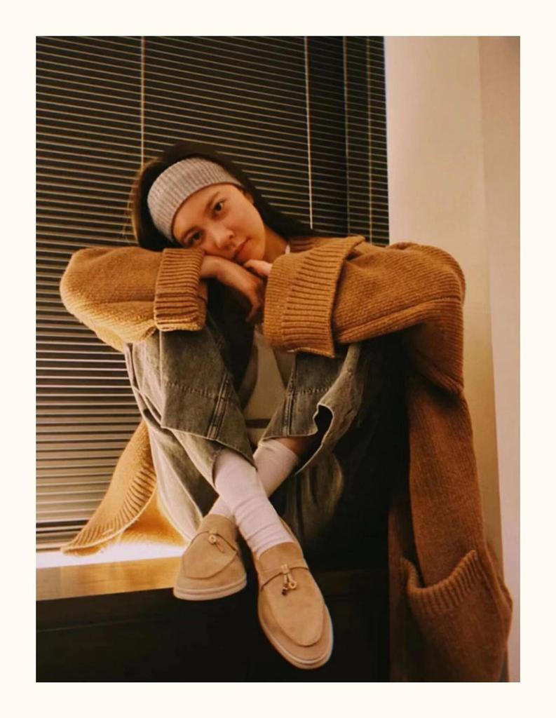 Dámské mokasíny s třásněmi ve stylu British pro rok 2024 - Pohodlná plochá měkká podrážka