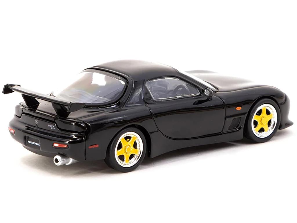 Tarmac Works FD3S Speed Brilliant Black Global64 Series Diecast Model RX-7 A-Spec 1/64 T64G-012-BK