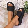 2025 New Europe, America, Middle East, Dubai, Singapore, Malaysia, West Africa, Cambodia, thick-bottomed muffin bread slippers