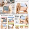 Montessori Wooden Drawer Box With Textile Drum For Early Childhood Learning Development