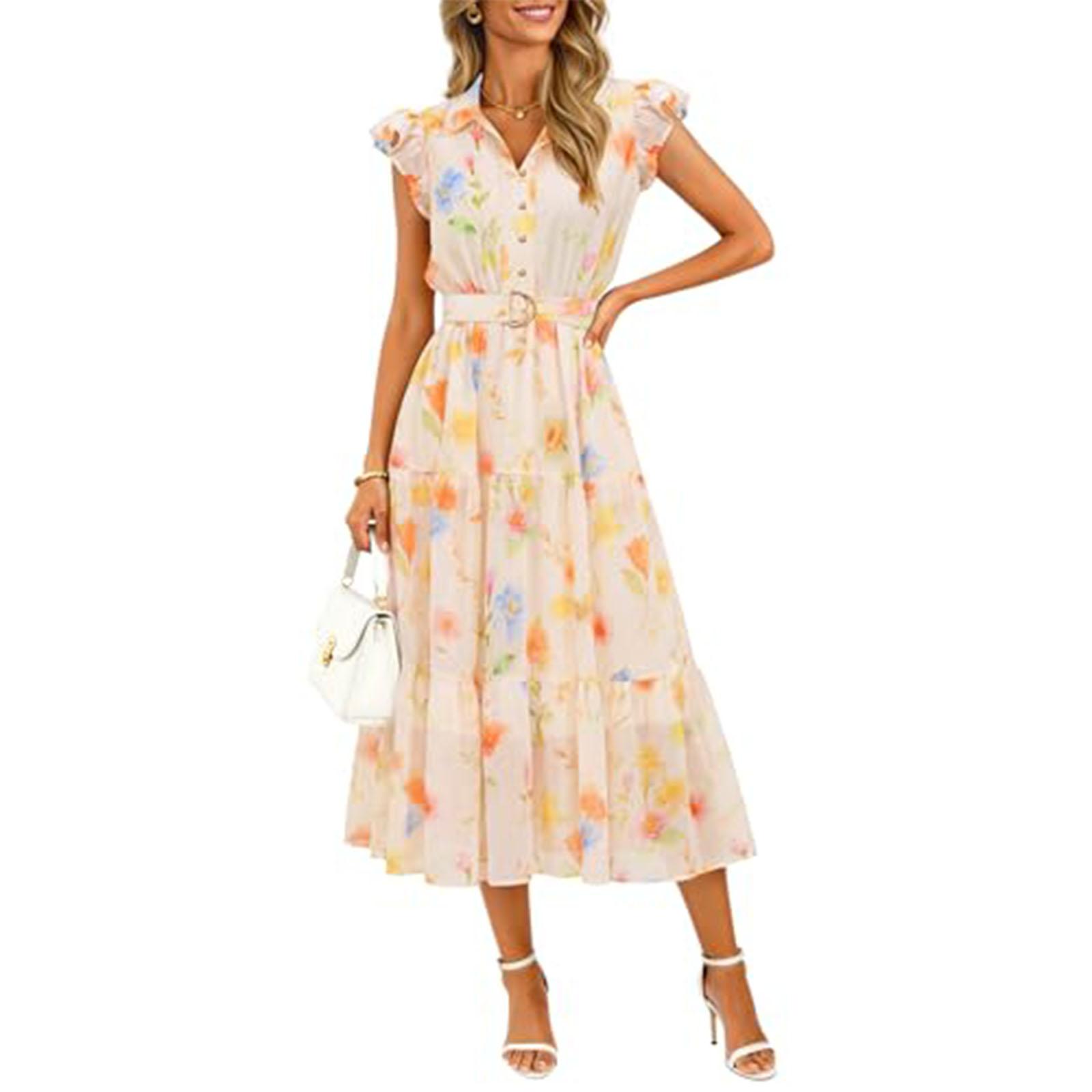 Женское модное повседневное платье -колор M