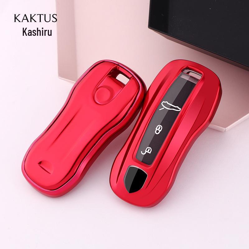 

KAKTUS Корпус брелока для ключа для Porsche Cayenne, Macan, Panamera, 911, 718