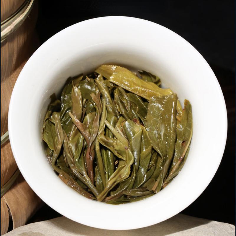 357g Yunnan Puerh Roher Teekuchen Deep Mountain Old Tea Pu-Erh Tee Pu'er Grüner Tee