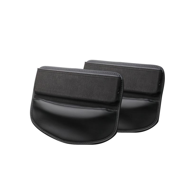 Car Seats Gap Storage Bag Turn Fur Leather Auto Console Side Car Seat Crevice Storage Box Slit Gap Filler Interior Accessories