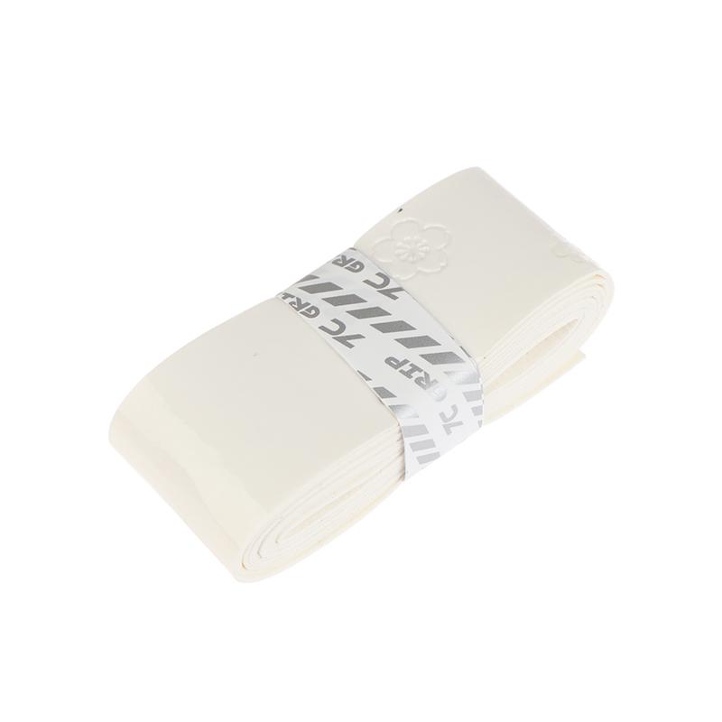 1Pc Pu Badminton Handle Wrap Tape Non-Slip Cherry Blossom Print Badminton Overgrip Sweat-Absorbent Badminton Racket Handle Grip