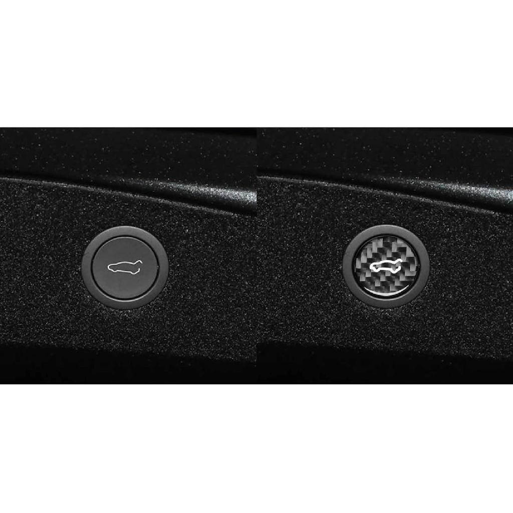 Frani Exterior Door Handle Covers/Interior Door Switch Covers/Trunk Button Cover 3Pcs Black Designed For Tesla Model 3 Highland 2024-2026/Model Y
