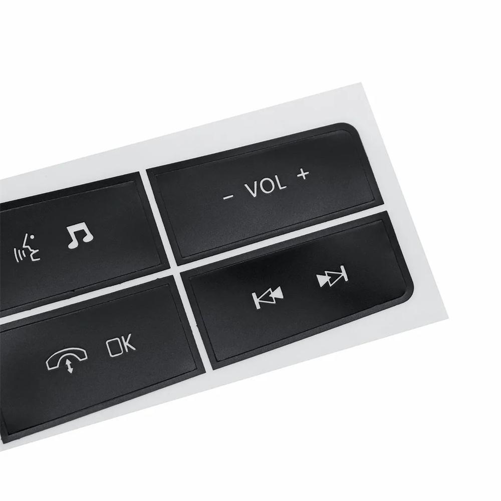For 2010-2012 Ford Mustang Steering Wheel Control Button Repair Decals Stickers