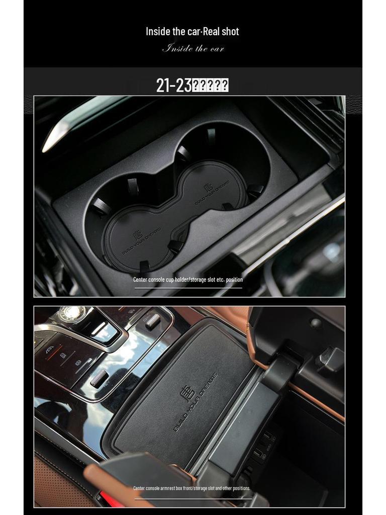 BYD Tang EV Door Slot and Cup Holder Mat for DMI/DMP