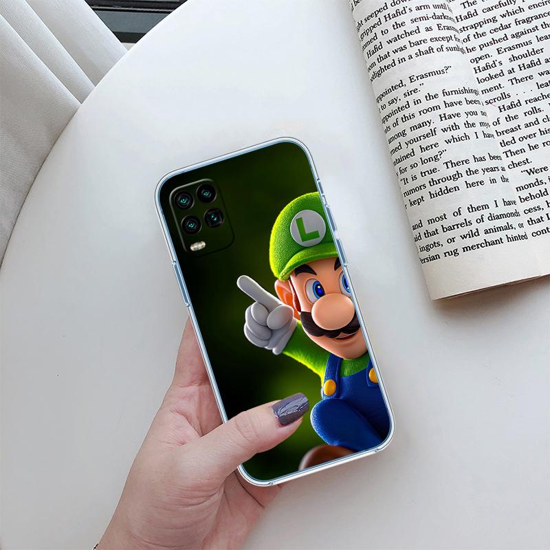 M-Marios Transparent Phone Case for Motorola Moto Edge 20 30 40 50 S30 Fusion Ultra Pro Neo Lite + G200 G23