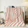 Abstract Sofia Lind Body Line Throw g Flannel Blanket Lightweight Soft Skinfriendly Summer Thin Throw Blanket