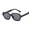 Fashion Black Yellow Square style Classic Vintage Sunglasses Woman Retro Rivet Small Frame Men Sun Eyeglasses Brand Designer Style Oculos De Sol