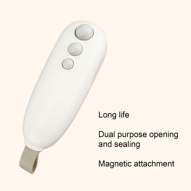 Mini Bag Sealer Rechargeable Portable Handheld Heat Vacuum Sealer And Cutter For Plastic Bags Snack Bags Food Storage