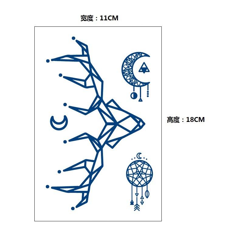 Semipermanent Herbal Tattoo Xinyao Antirubbing Sticker Gradual Change Internet Celebrity Waterproof For 15 Days Without Fading Sticker