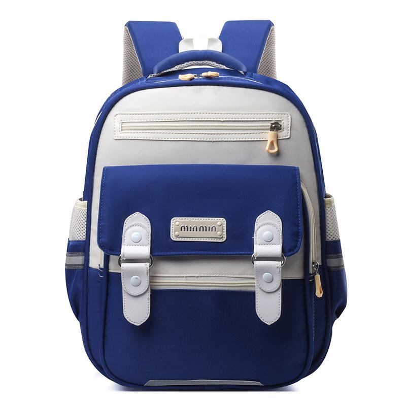 

School bag for primary school students, grades 1-3, leisure burden reduction children s backpack for boys and girls синій