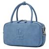 MLB Polyurethane Handbag Women's Blue 3ACRSD16N-07SBS