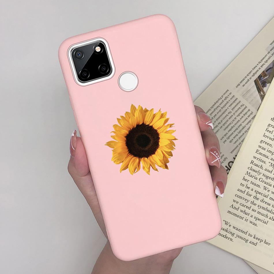 For OPPO Realme C25 C25S C25Y Case Cartoon Soft Silicone Matte Shockproof Phone Back Cover For Realme C 25 S Y Capa Funda Coque