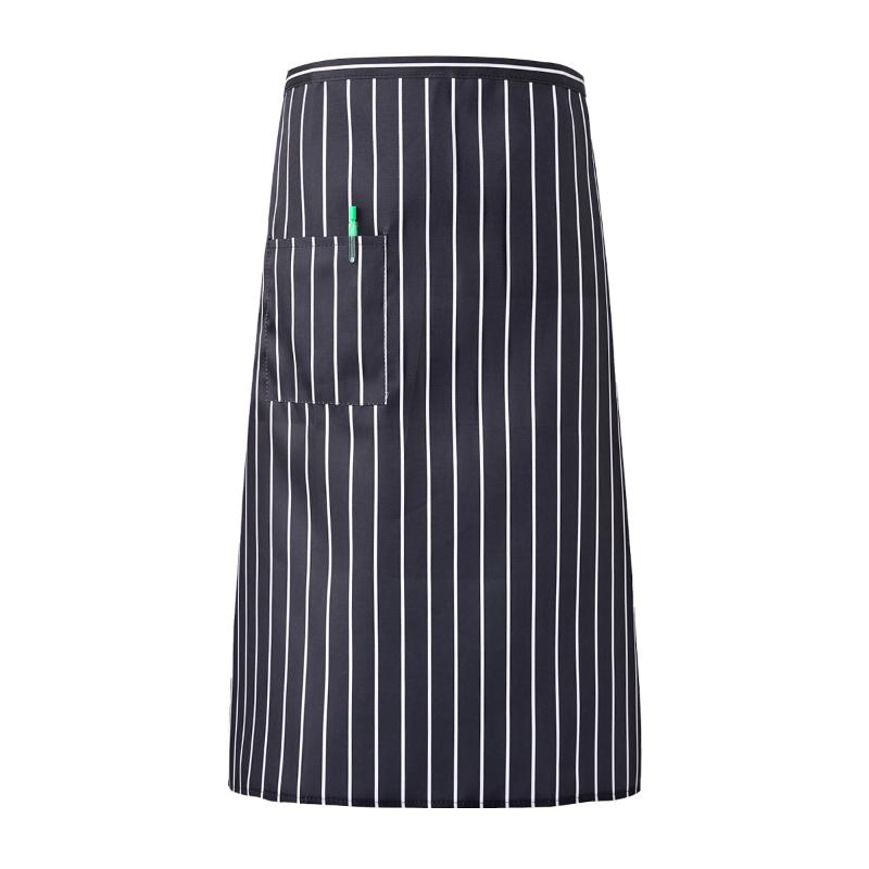 Half Waist Apron With Pocket Wear Resistant Short Apron For Restaurant Kitchen Cafe Work Use Home Baking Daily Cooking