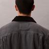 Calvin Klein Αμερικανική Vintage Τζιν Μπουφάν με Κολάρο από Faux Shearling Ανδρικό Μπουφάν 4RD782G