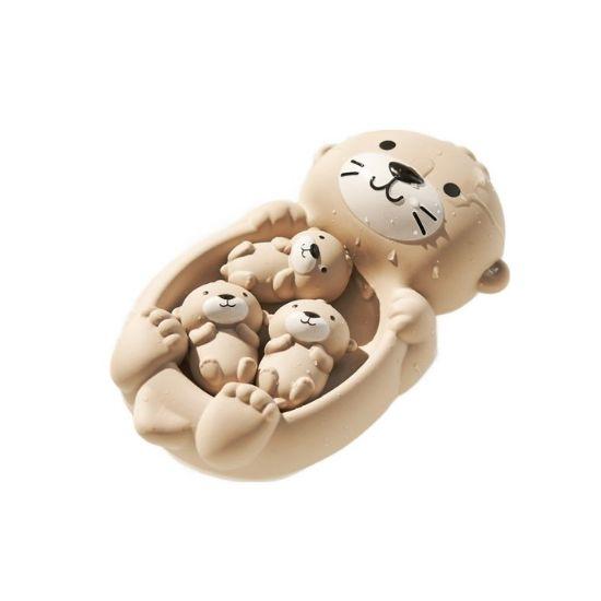 

LittleLife Sea Otter Family Bath Toy Set - Floating Water Squirt Toy