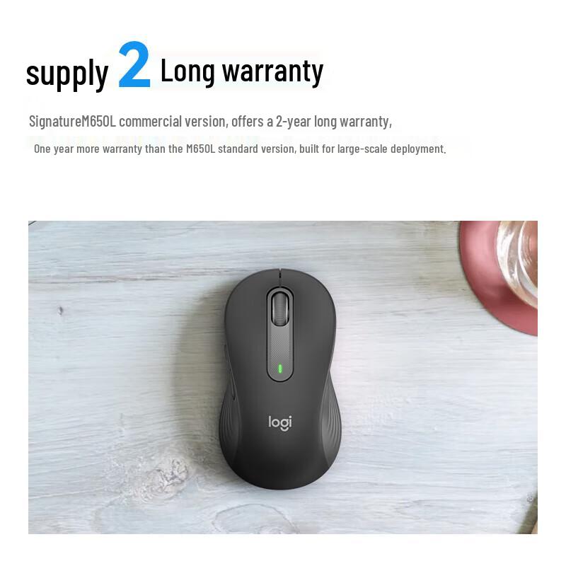 Logitech M650L Wireless Bluetooth Mouse