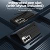 Applicable to Samsung ZFold7 Folding Mobile Phone Case Lens Holder 6/5 Wristband Case Film Integrated Stylus Case