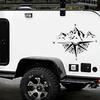 Mountain  Stickers, Decal for Car Hood Auto Body Side Door  Waterproof Stickers, Vinyl Stripe Decal Sticker for Truck