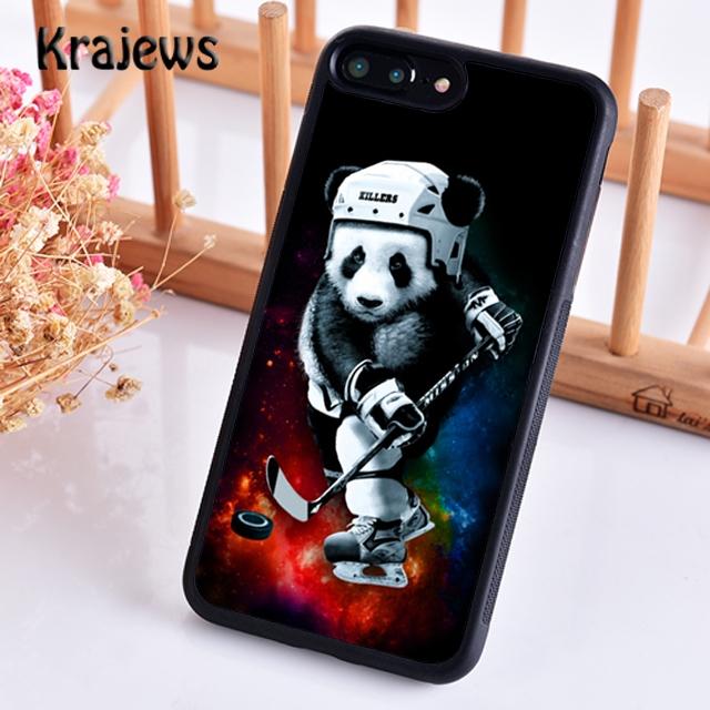 Krajews Ice Hockey Club Pattern Phone Case Cover For iPhone 17 Air 16 15 14 plus 11 12 pro max coque Shell Fundas