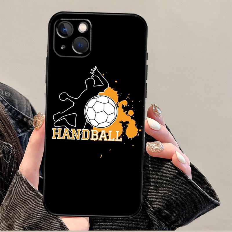 Handball Handballer Phone Case For iPhone 17 Pro Max 11 14 15 16 Pro Max 12 13 Mini 16 Plus 16e 17 Air Cover