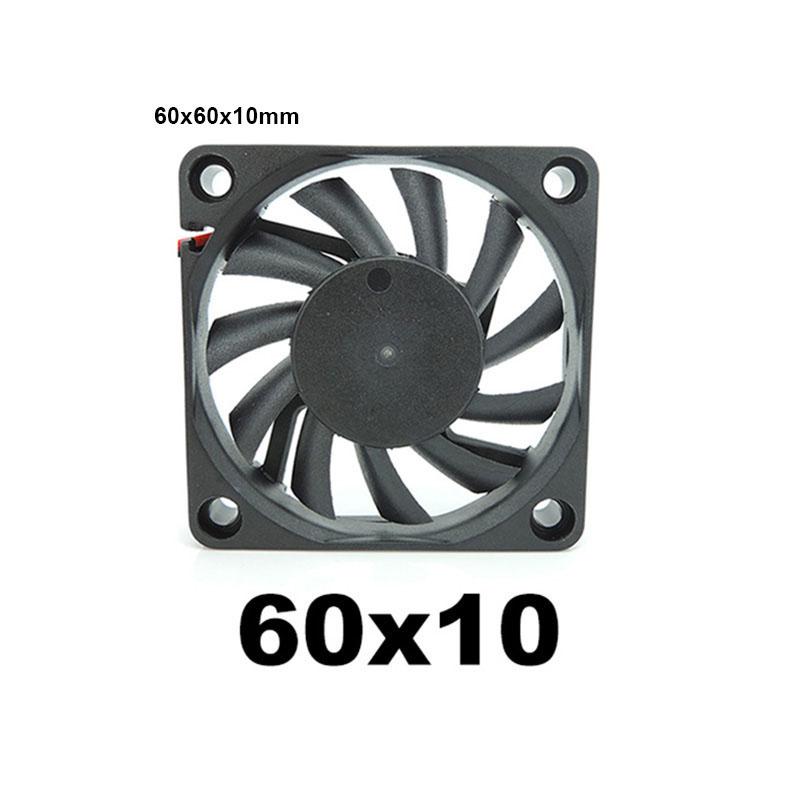 30mm 40MM 50MM 60MM 70MM 80MM 90MM 120MM Cooling Fan Brushless Motor Case Fan Quiet Fan 2PIN for 3D print 4010 12025 8010 w1