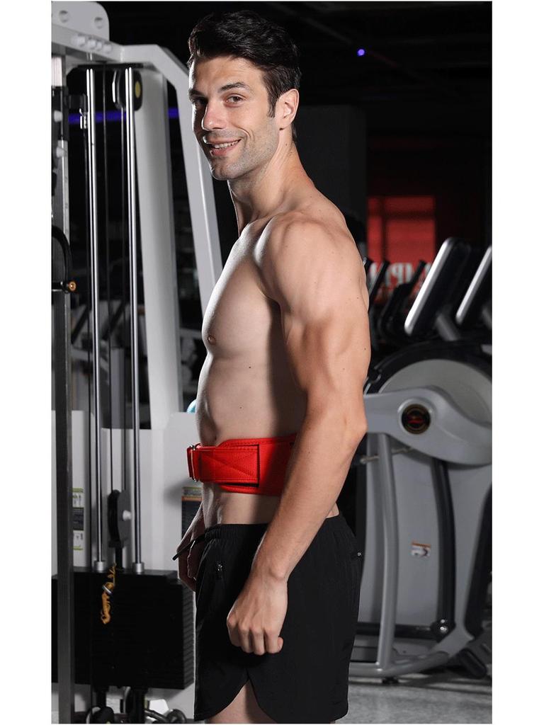 VALEO Men's Waist Trainer: Abdomen Support for Weightlifting, Squats, Deadlifts, and Fitness.