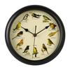13 Inch Diameter Birdsong Wall Clock Singing Bird Clock