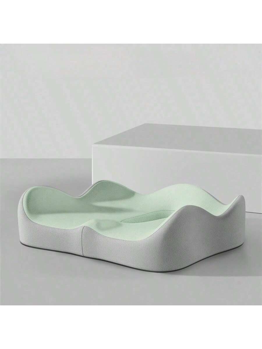 

1 Cotton Ergonomic Cushion, Suitable For Living Rooms, Bedrooms, And Offices 40x34x8cm