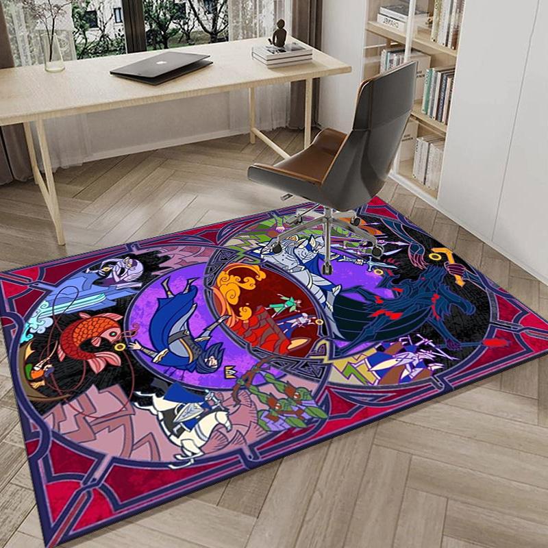 Tree Of Life Sword Symbol Carpet, Chair Rug,Rug for Office Bedroom Living Rooms, Doormat Decor Fan Gift Christmas Gift