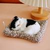 Christmas Home Fireplace Decoration Simulation Mini Cat Cloth Pad Creative Imitation Ornaments Children Birthday Gifts