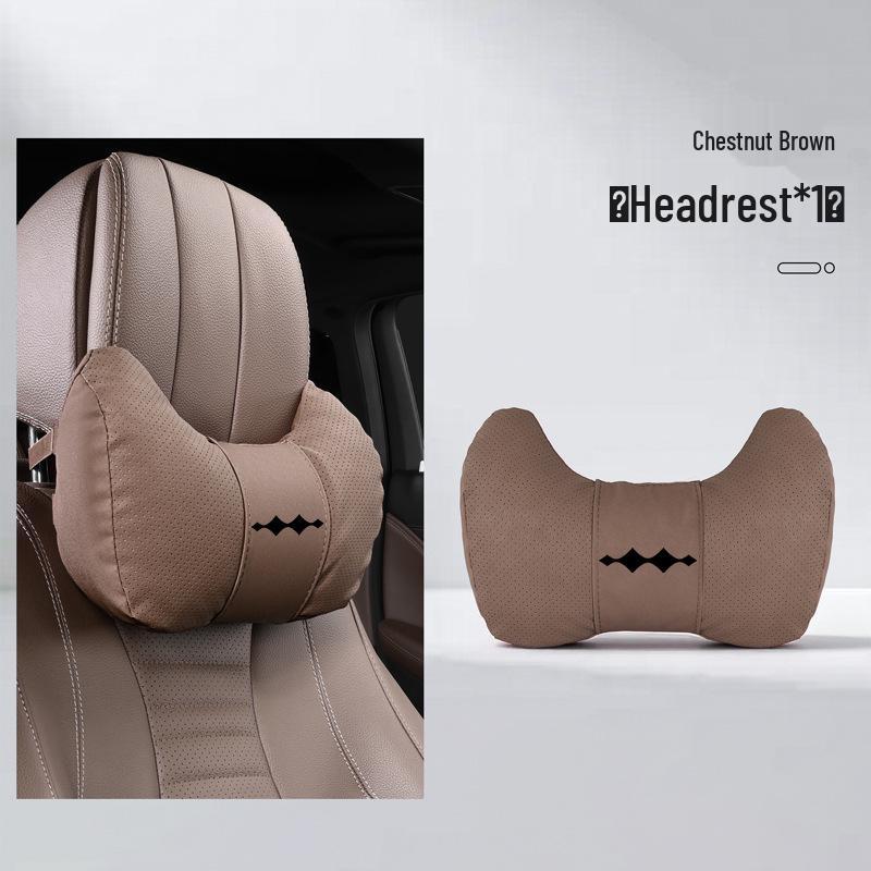 Car Headrest & Lumbar Support Pillow for BYD Fang Bao Bao 5/8 & Tai 3/7