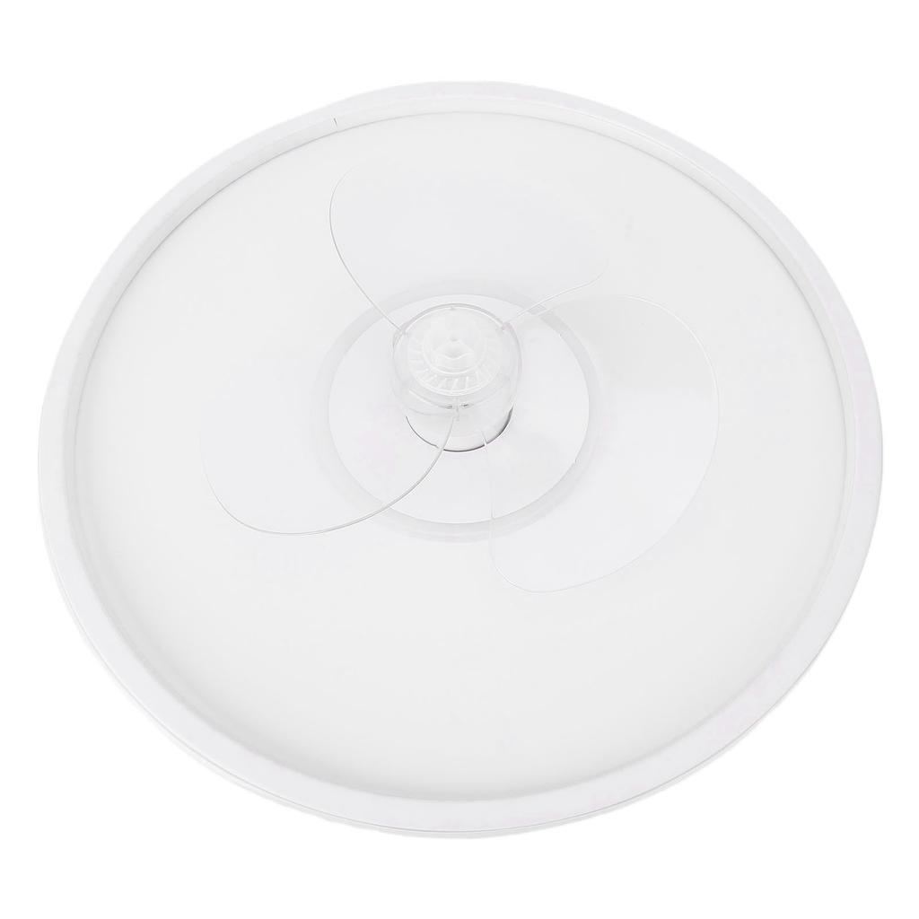 LED Ceiling Light with Fan 19.6 Inch 3000K to 6000K Dimmable 6 Speeds Modern Round Ceiling Fan Light with Remote for Bedroom Kitchen
