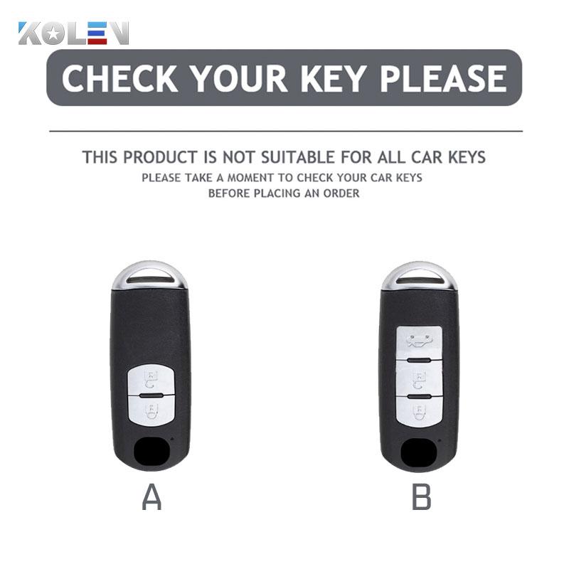 Fashion TPU Car Remote Key Case Cover Shell for Mazda 2 3 5 6 BL BM GJ Atenza Axela Demio CX-3 CX3 CX-5 CX5 CX7 CX-9 CX8 Keyless
