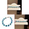 Zircon Oval Geometric Bracelet For Women Stylish Light Luxury Gift For Office And Casual