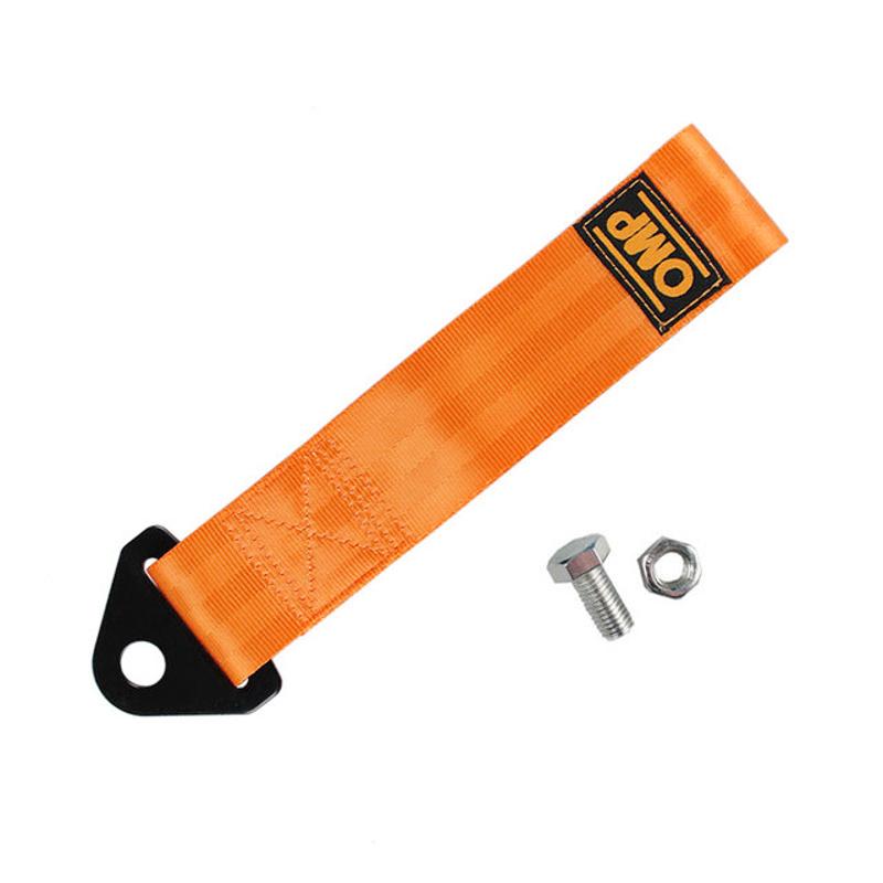 

Универсальный высокопрочный нейлоновый буксирный ремень 28 см, автомобильные гоночные буксировочные тросы, тросы для авто прицепа, бампер прицепа, Макс. 2 т, буксировочный ремень с гайкой оранжевый