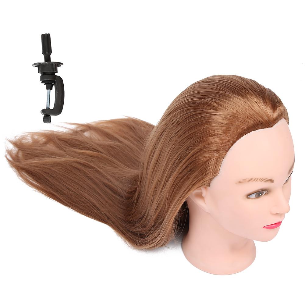 

Wig Hair Mannequin Head Hair Styling Braiding Salon Training Practice Head Model 70cm